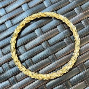 Vintage Gold Braided bracelet